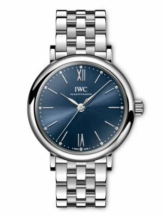 IWC Portofino 34 Stainless Steel / Blue / Bracelet IW3574-13 (IW357413)